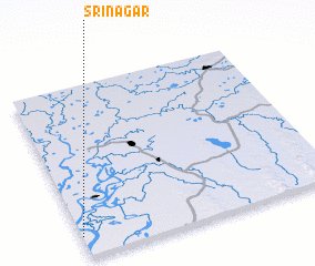 3d view of Srinagar