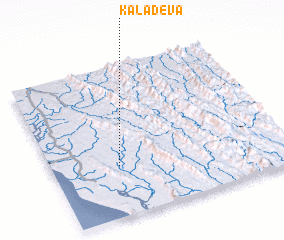 3d view of Kālādeva