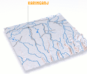 3d view of Karīmganj