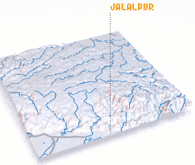 3d view of Jalālpur