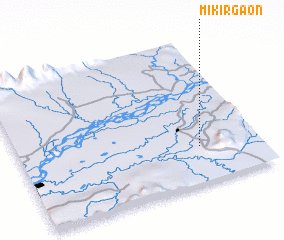 3d view of Mīkīrgaon