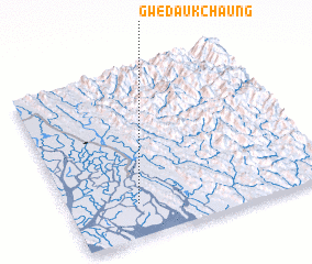 3d view of Gwedaukchaung
