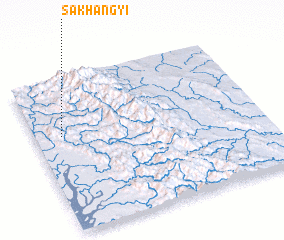 3d view of Sakhangyi