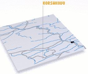 3d view of Korsakovo