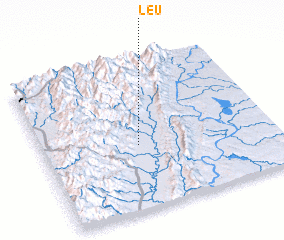 3d view of Leu