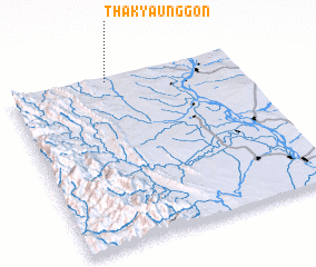 3d view of Thakyaunggôn