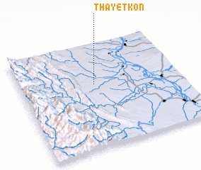 3d view of Thayetkon