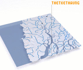 3d view of Thetkethaung