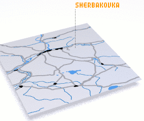 3d view of Sherbakovka