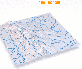 3d view of Chaunggauk