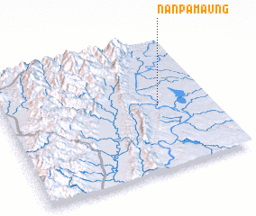 3d view of Nanpamaung