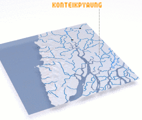 3d view of Kônteikpyaung