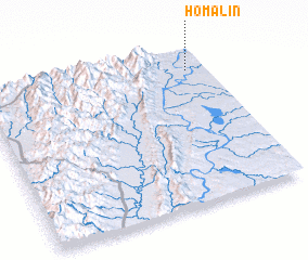 3d view of Homalin