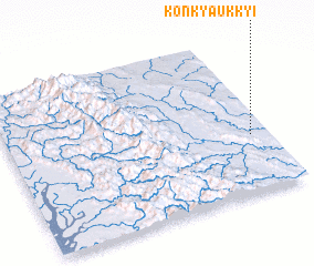 3d view of Konkyaukkyi
