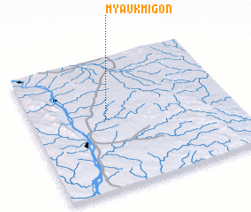 3d view of Myaukmigon