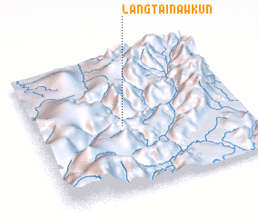 3d view of Langtai Nawkun