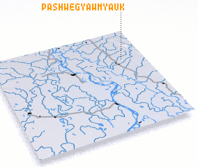 3d view of Pashwegyaw Myauk