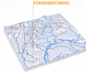 3d view of Kyaukpaukchaung