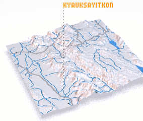 3d view of Kyauksayitkon