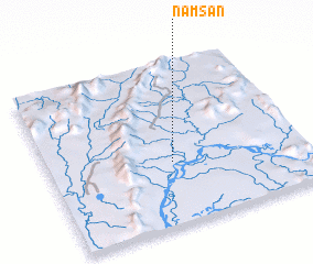 3d view of Namsan