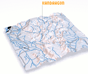 3d view of Kandawgon