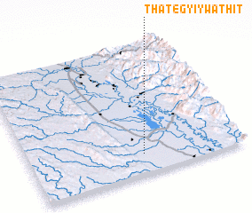 3d view of Thategyi Ywathit