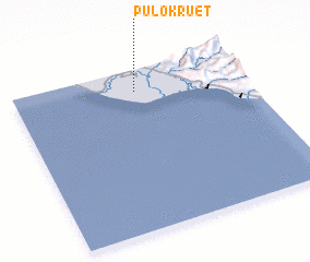 3d view of Pulo Kruet