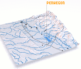 3d view of Pènwègon