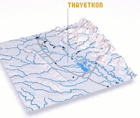 3d view of Thayetkon