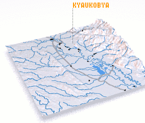 3d view of Kyauk-o-bya