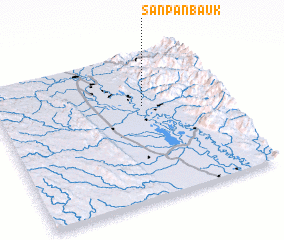 3d view of Sanpanbauk