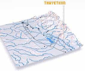 3d view of Thayetkon