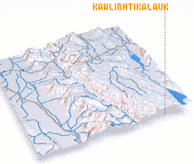 3d view of Kawlin Htikalauk