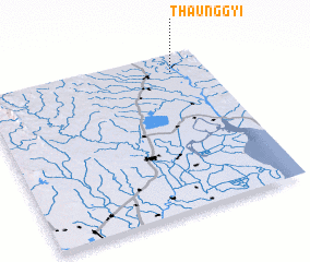 3d view of Thaunggyi