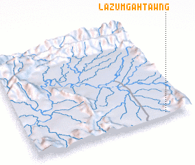 3d view of Lazum Gahtawng