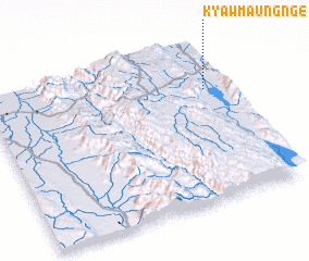 3d view of Kyawmaungnge