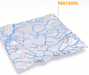 3d view of Mawtaung