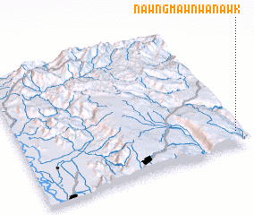 3d view of Nawngmawn Wan-awk