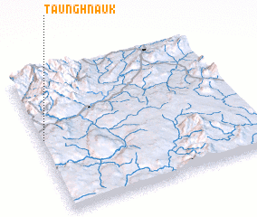 3d view of Taunghnauk