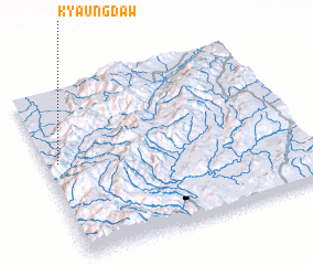 3d view of Kyaungdaw