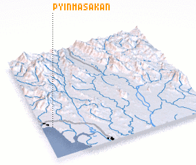 3d view of Pyinma Sakan