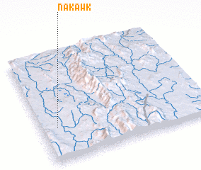 3d view of Nā Kawk