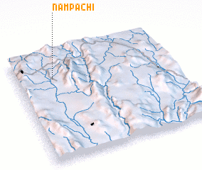 3d view of Nampa-chi