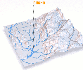 3d view of Bhamo