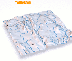 3d view of Tawng-san