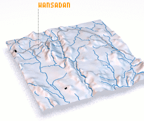 3d view of Wān Sa-dan