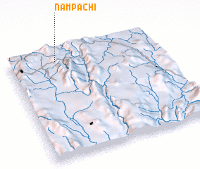 3d view of Nampa-chi