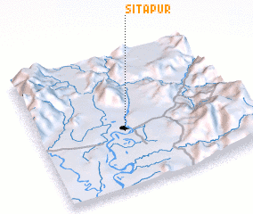 3d view of Sitapur