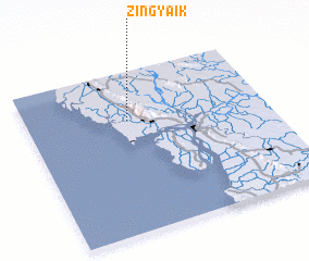 3d view of Zingyaik