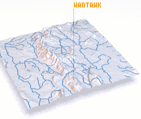 3d view of Wān Tawk